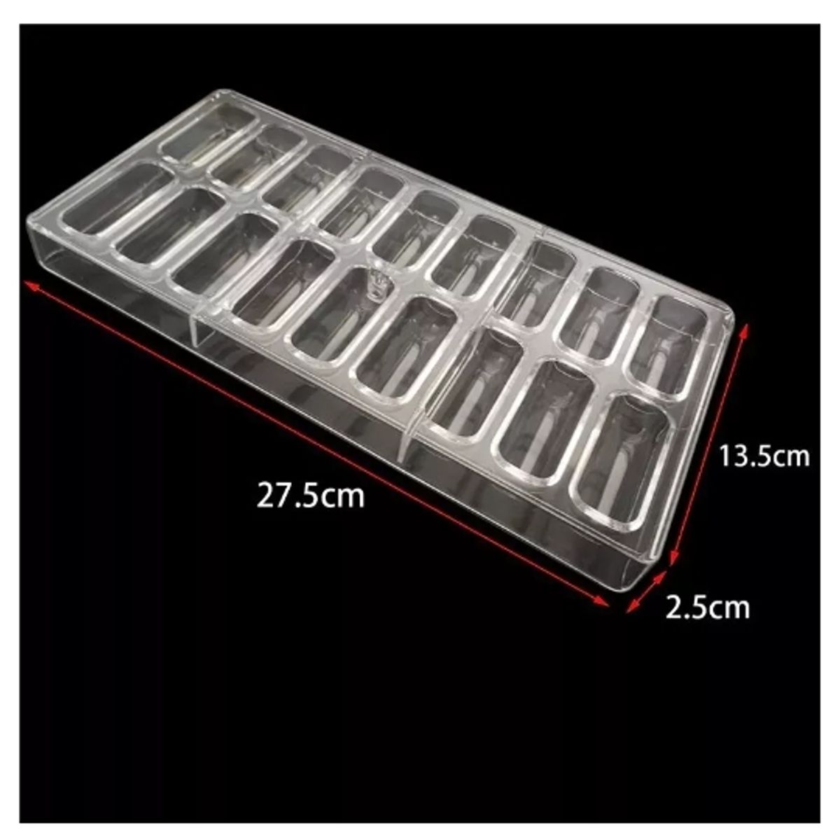 GENERICO - Pack 2 Moldes Chocolate Capsula Moldes De Chocolate Capsulas