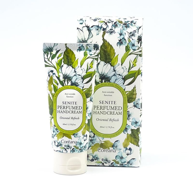 AMPLEN - Crema de Manos Antiarrugas Perfumada Oriental Refresh.-