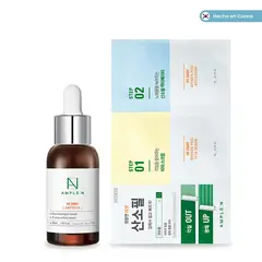 AMPLEN - Pack Adiós Manchas Sérum Vit C + Mascarilla Oxígeno