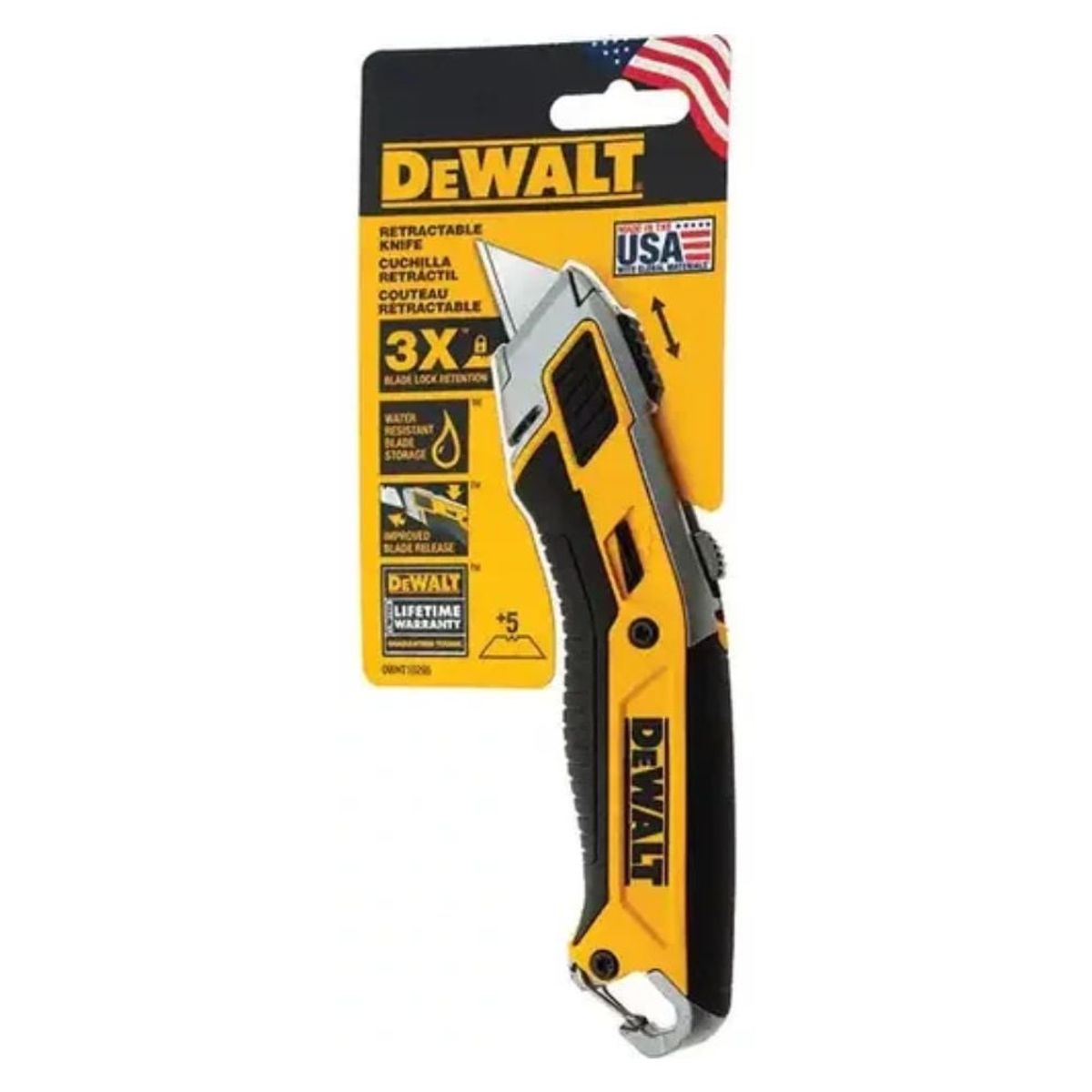 DEWALT - Cuchillo Cartonero Retractil Premium Dewalt Dwht10295