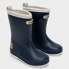 COYOTE KIDS - Bota de agua azul marino ribete blanco - Azul