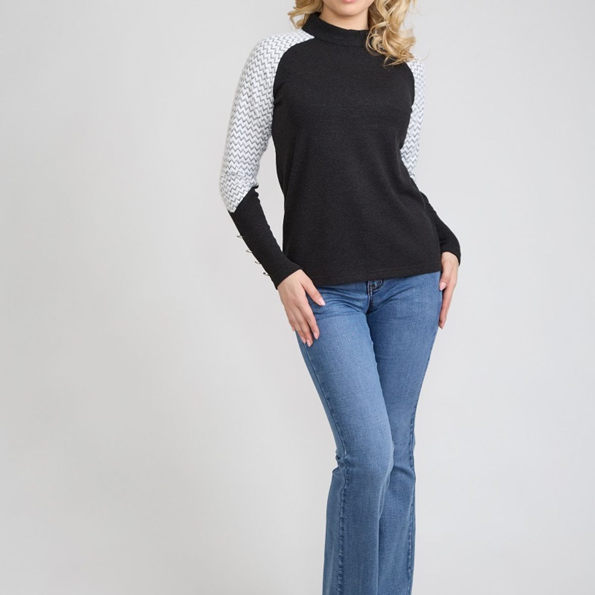 TENTATION - Jeans Flare Push Up Azul Tentation