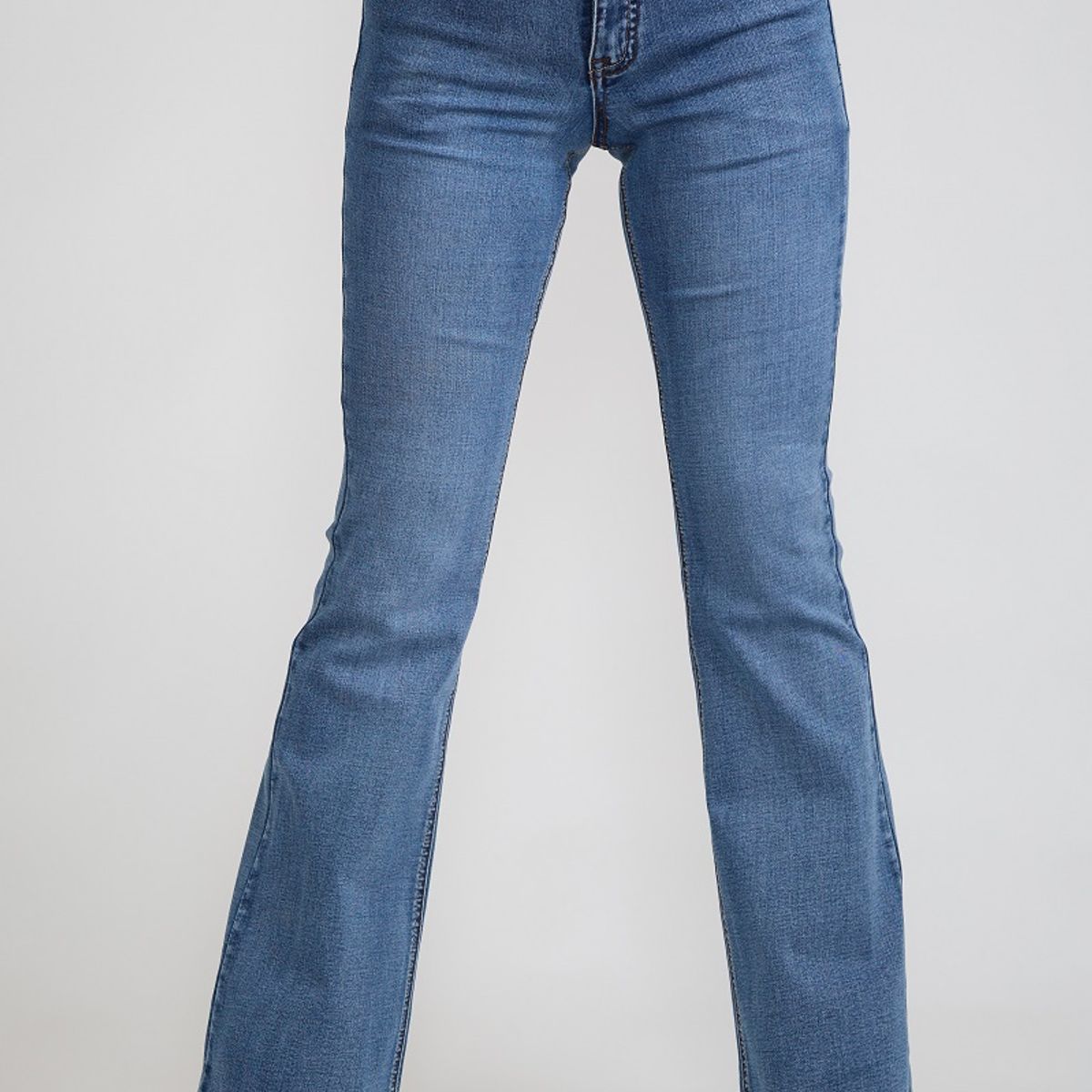 TENTATION - Jeans Flare Push Up Azul Tentation