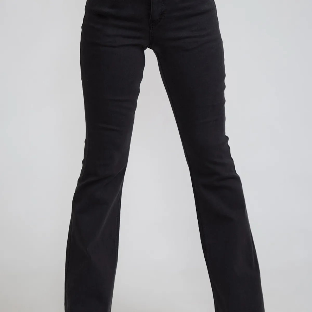 TENTATION - Jeans Flare Push Up Gris Tentation