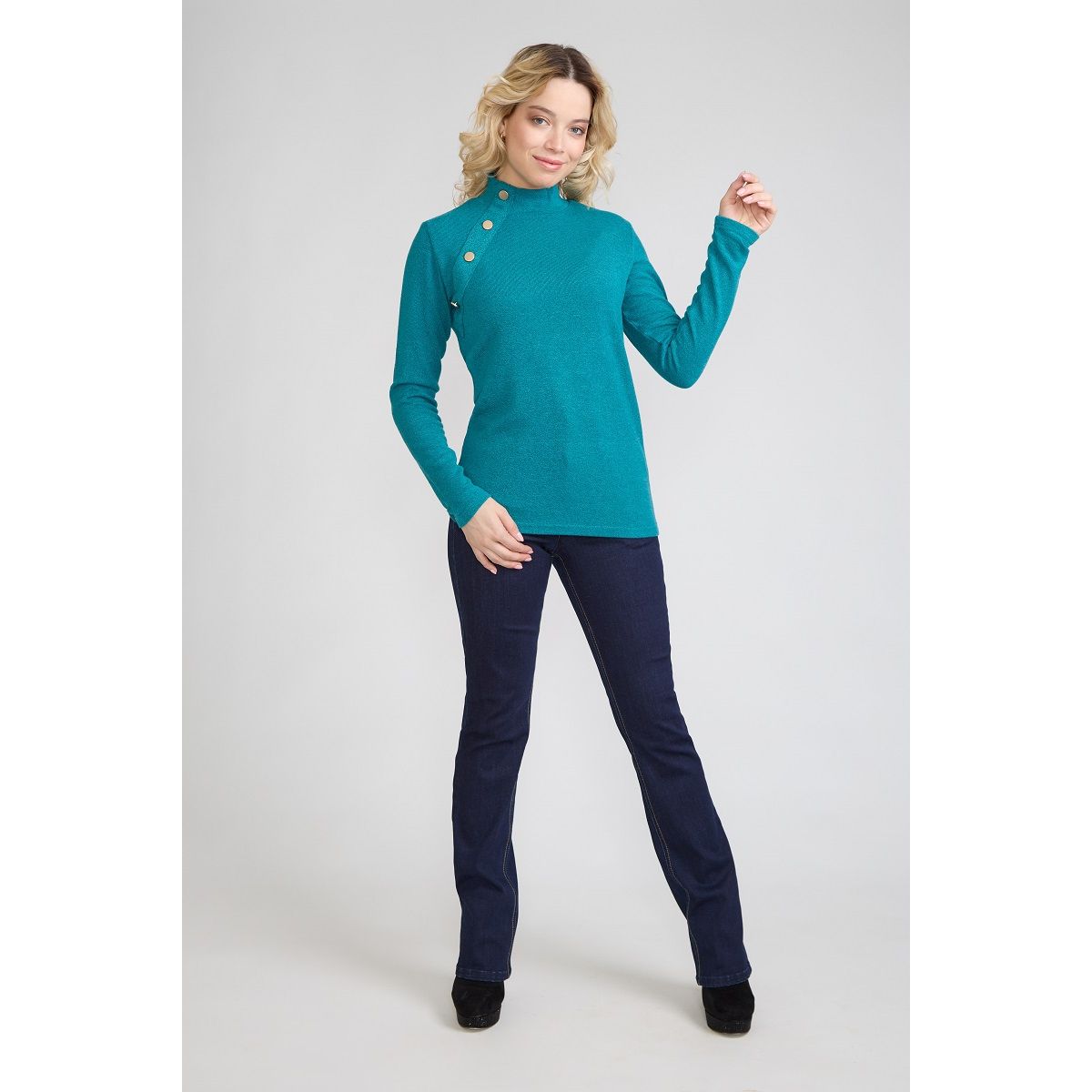 TENTATION - Jeans Recto TA Push Up Azul Tentation