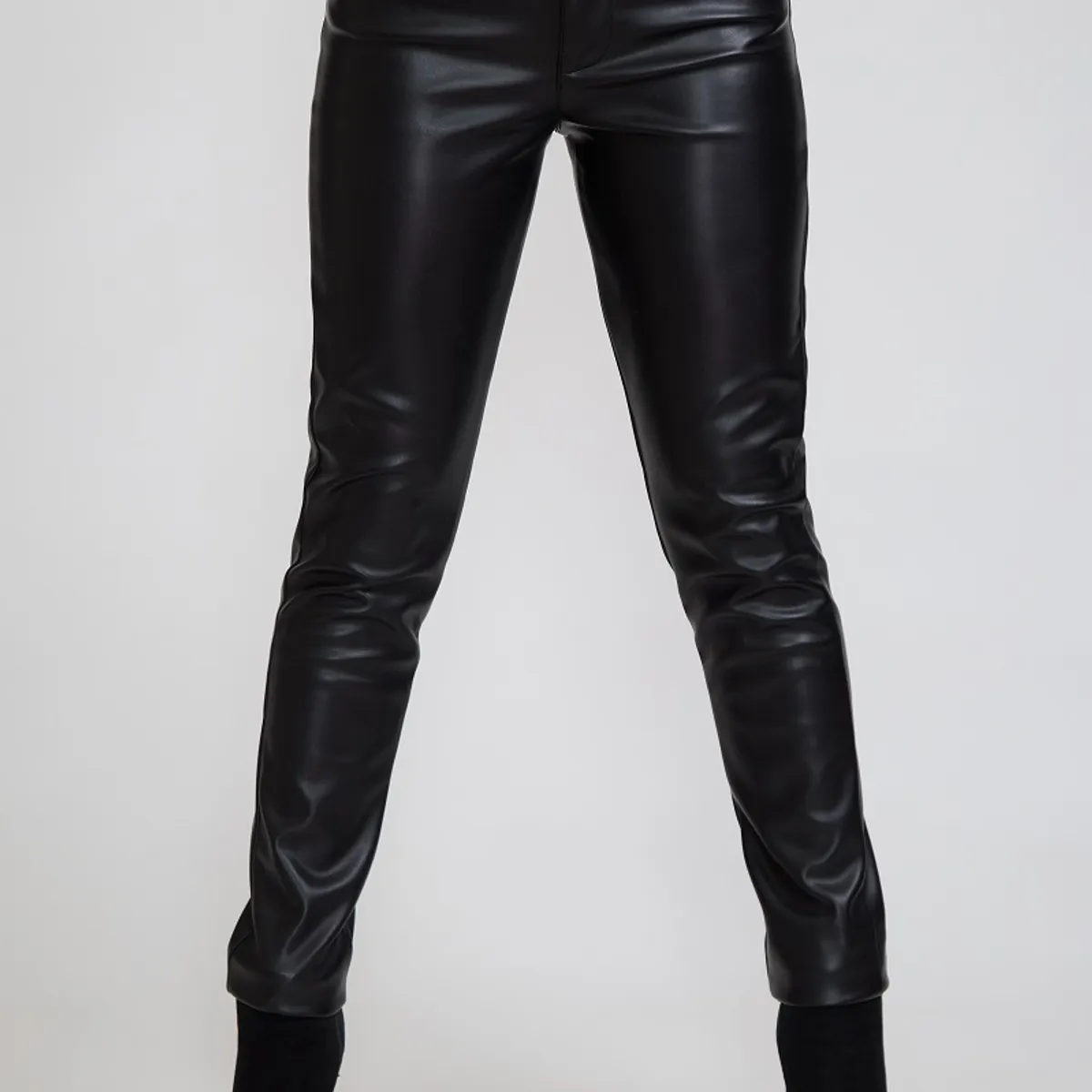 TENTATION - Pantalon PU Pitillo Black Tentation OFERTA CYBER