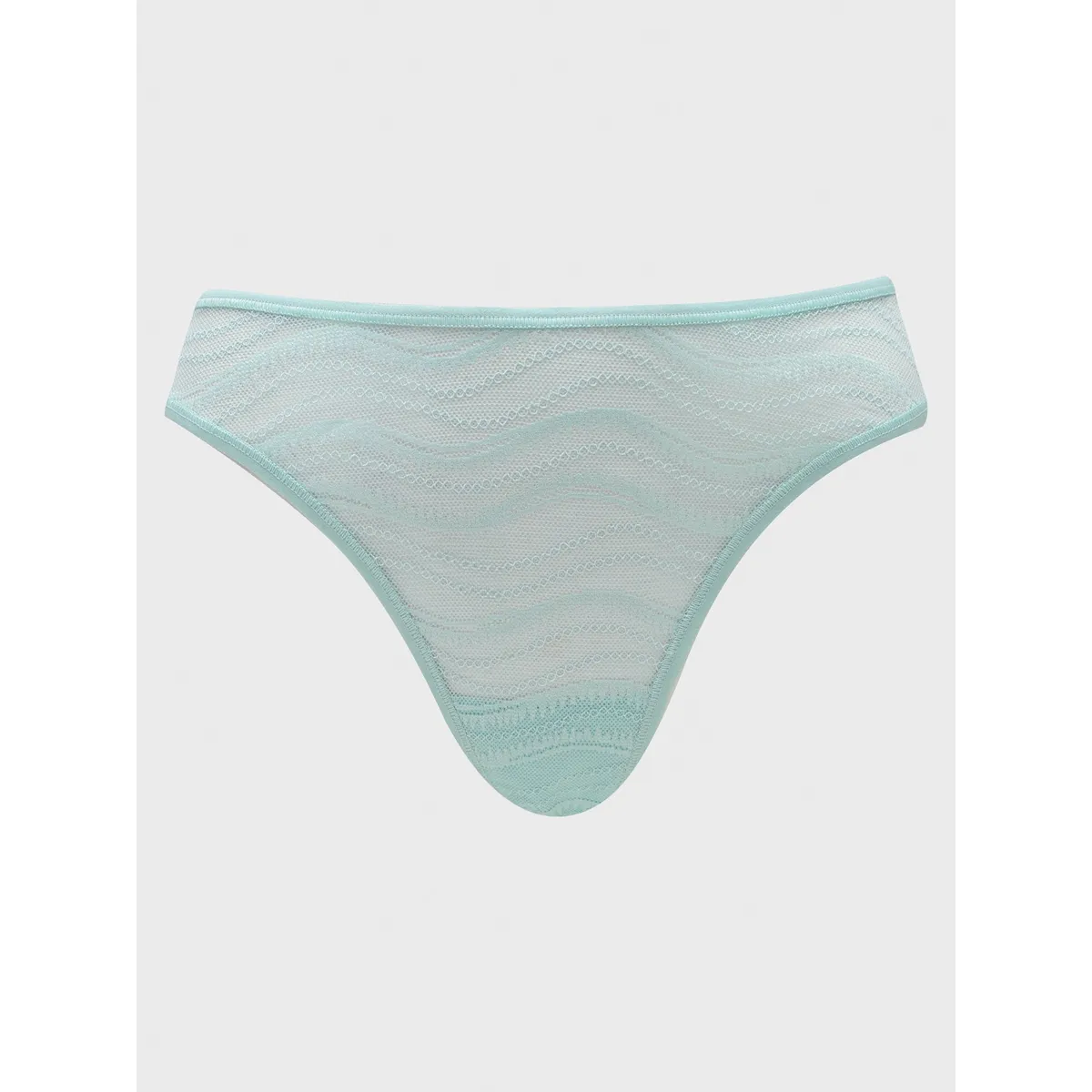 CALVIN KLEIN - Calzón Bikini Allover Lace Azul Calvin Klein