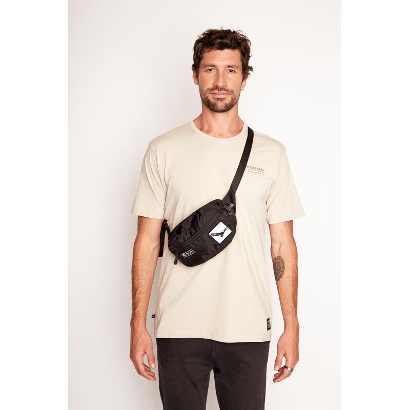 WILD LAMA - Banano Animal Pro Reciclado Negro Wild Lama