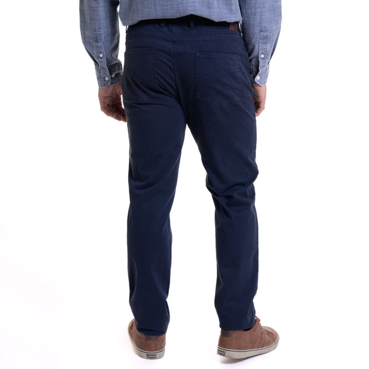 MCGREGOR - Pantalón 5 Pocket Spandex Azul Francia MCGREGOR