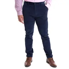 MCGREGOR - Pantalón Cotelé Spandex Azul Marino