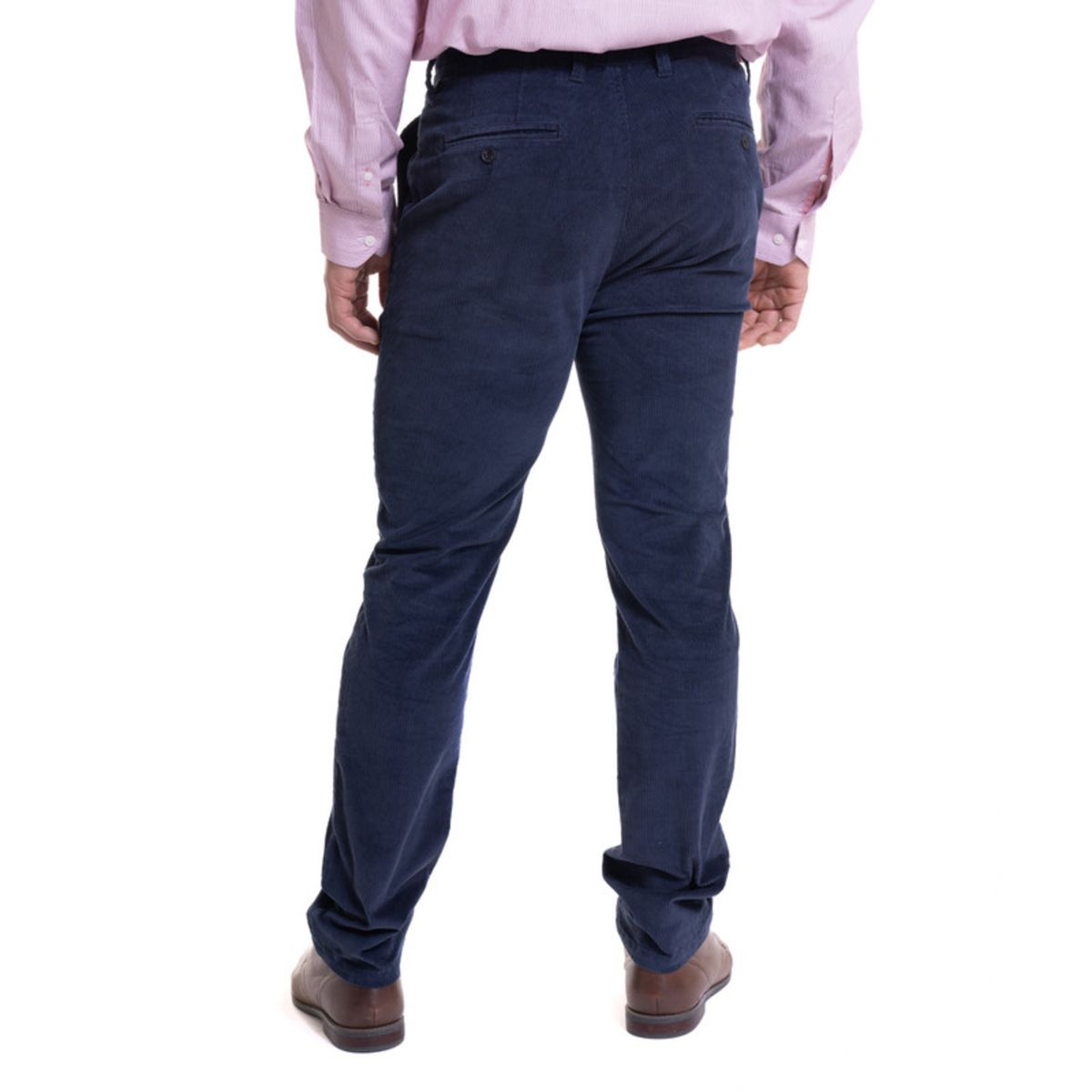 MCGREGOR - Pantalón Cotelé Spandex Azul Marino MCGREGOR