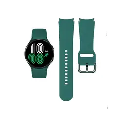 GENERICO - Correa Banda Silicona para Samusung Galaxy Watch 4 & 5 y 6 de 20mm Color Verde Oliva