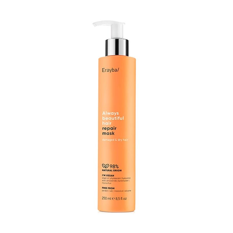 GENERICO - ERAYBA - Mascarilla Capilara Reparadora Cabellos secos 250ml.-
