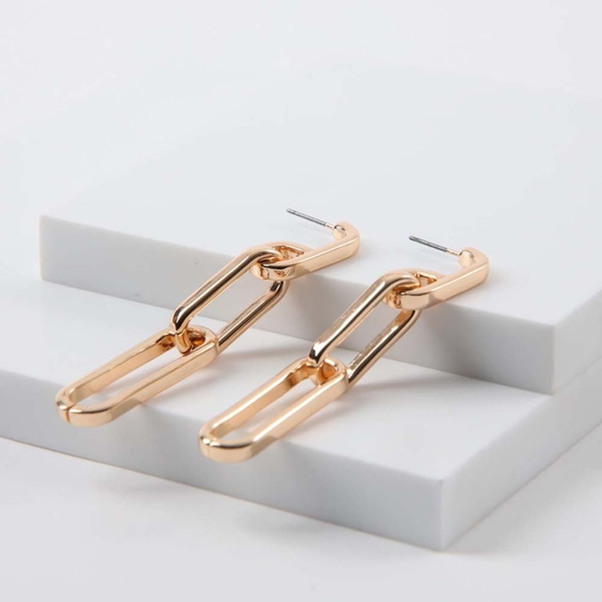 I D - Aro Largo Daniela Dorado de Metal i-D