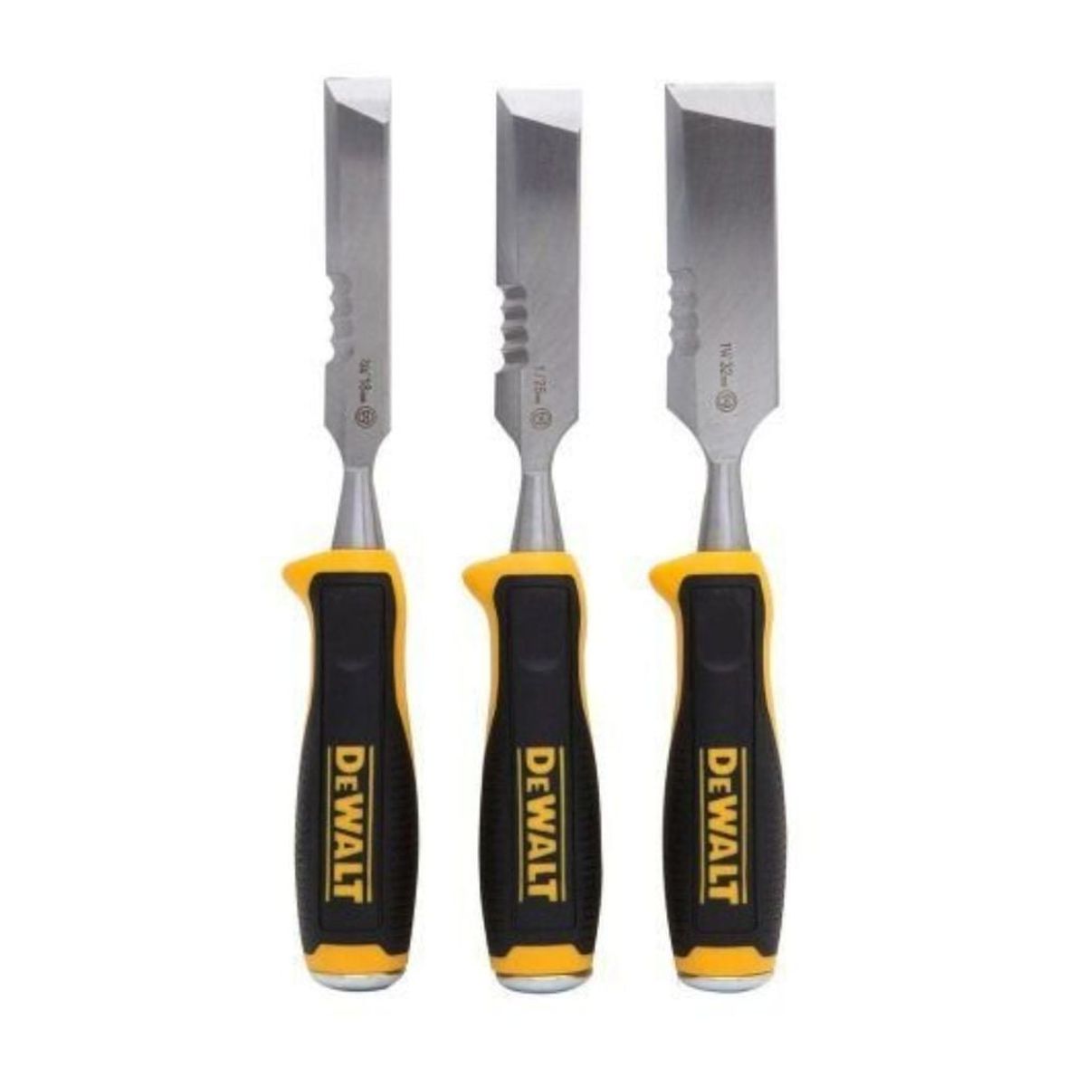 DEWALT - Juego De Cinceles Para Madera (3 Piezas) Dewalt Dwht16148