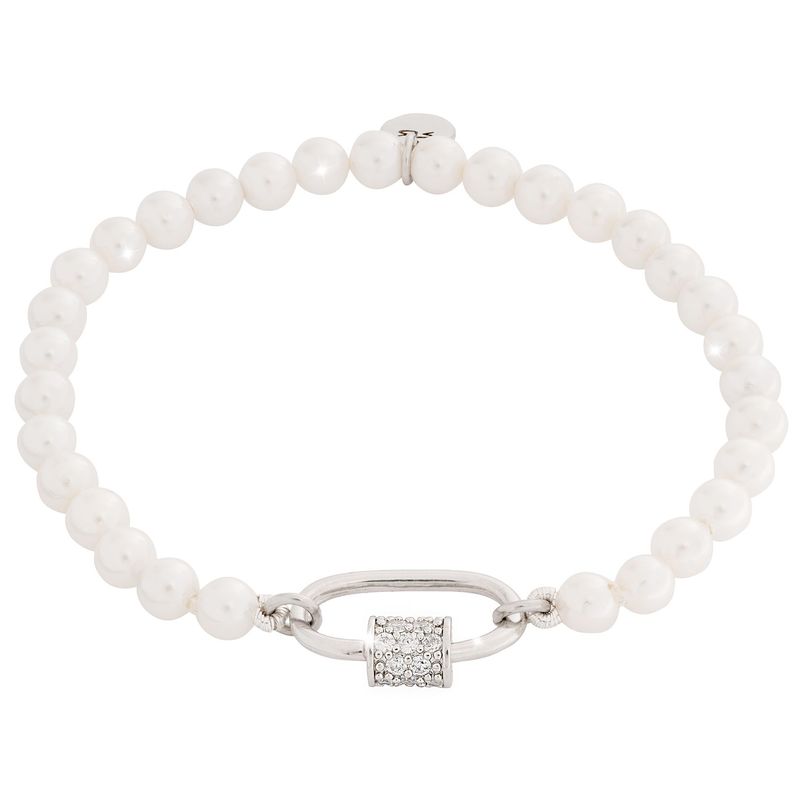 REBECCA CHILE - Pulsera de perlas para charms modelo My World