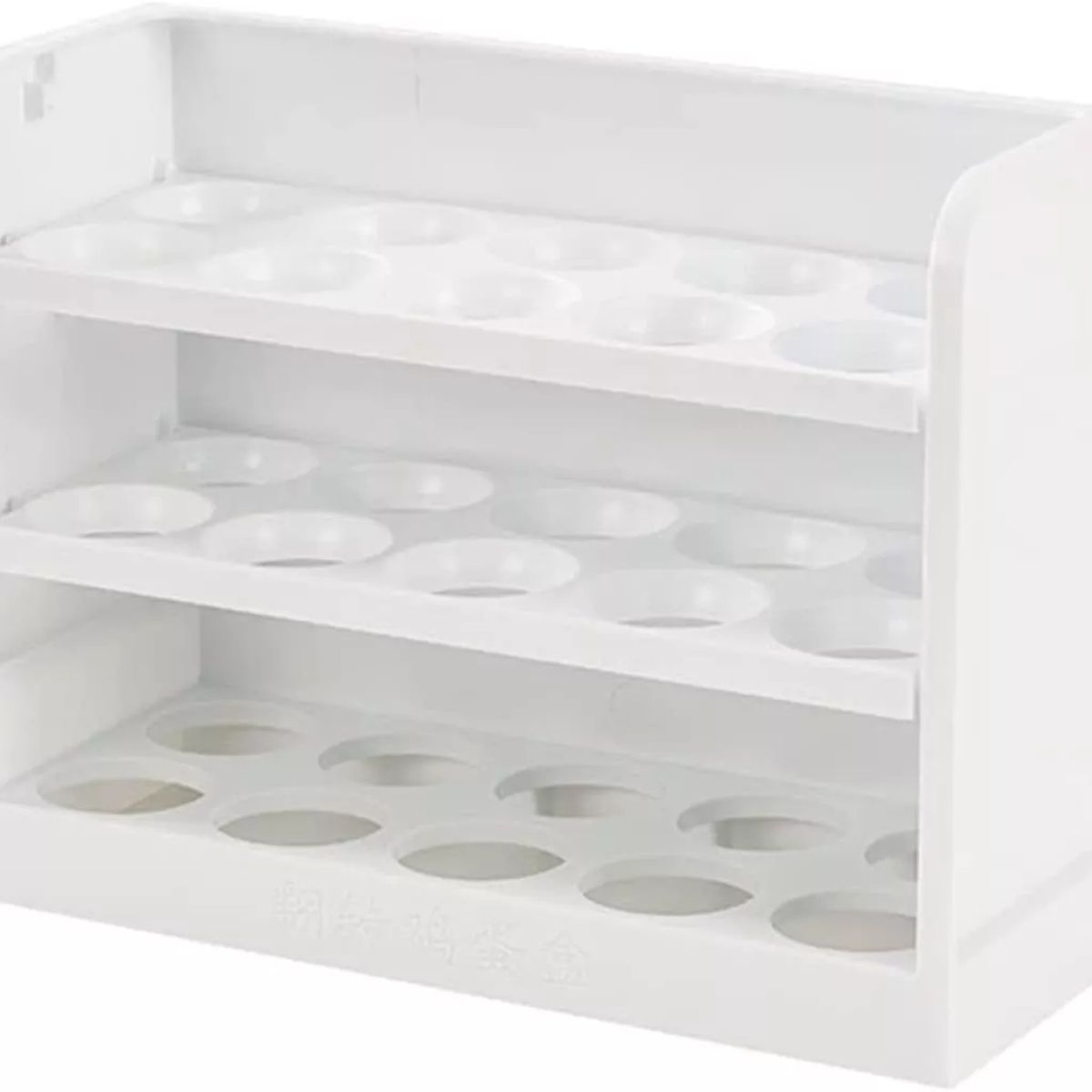 GENERICO - Organizador De Huevos Para Refrigerador Contenedor 30 Huevos