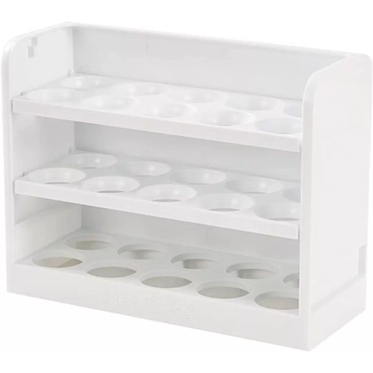 GENERICO - Organizador De Huevos Para Refrigerador Contenedor 30 Huevos