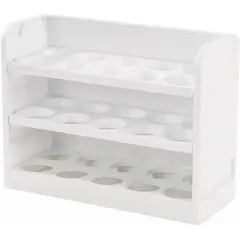 GENERICO - Organizador De Huevos Para Refrigerador Contenedor 30 Huevos