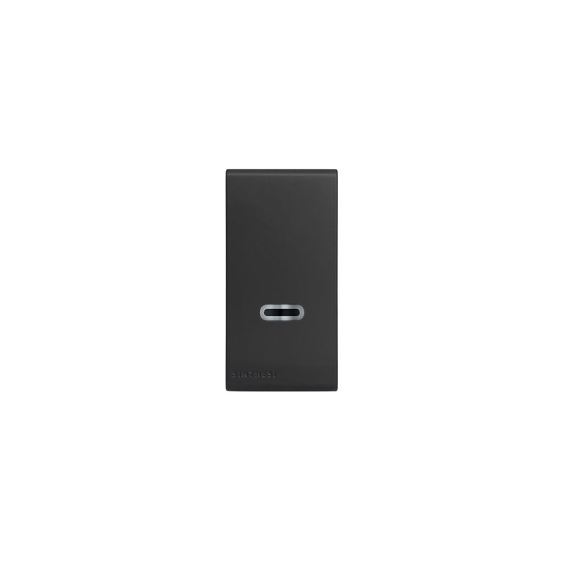 SINTHESI - Cargador USB-C 1A, 5V, S33 Negro Mate Sinthesi SINTHESI