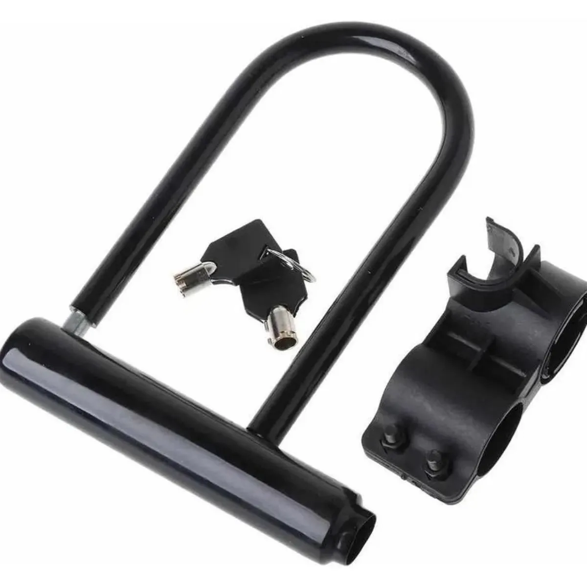 GENERICO - Candado De Seguridad U Bicicleta Con Soporte Seguridad Moto