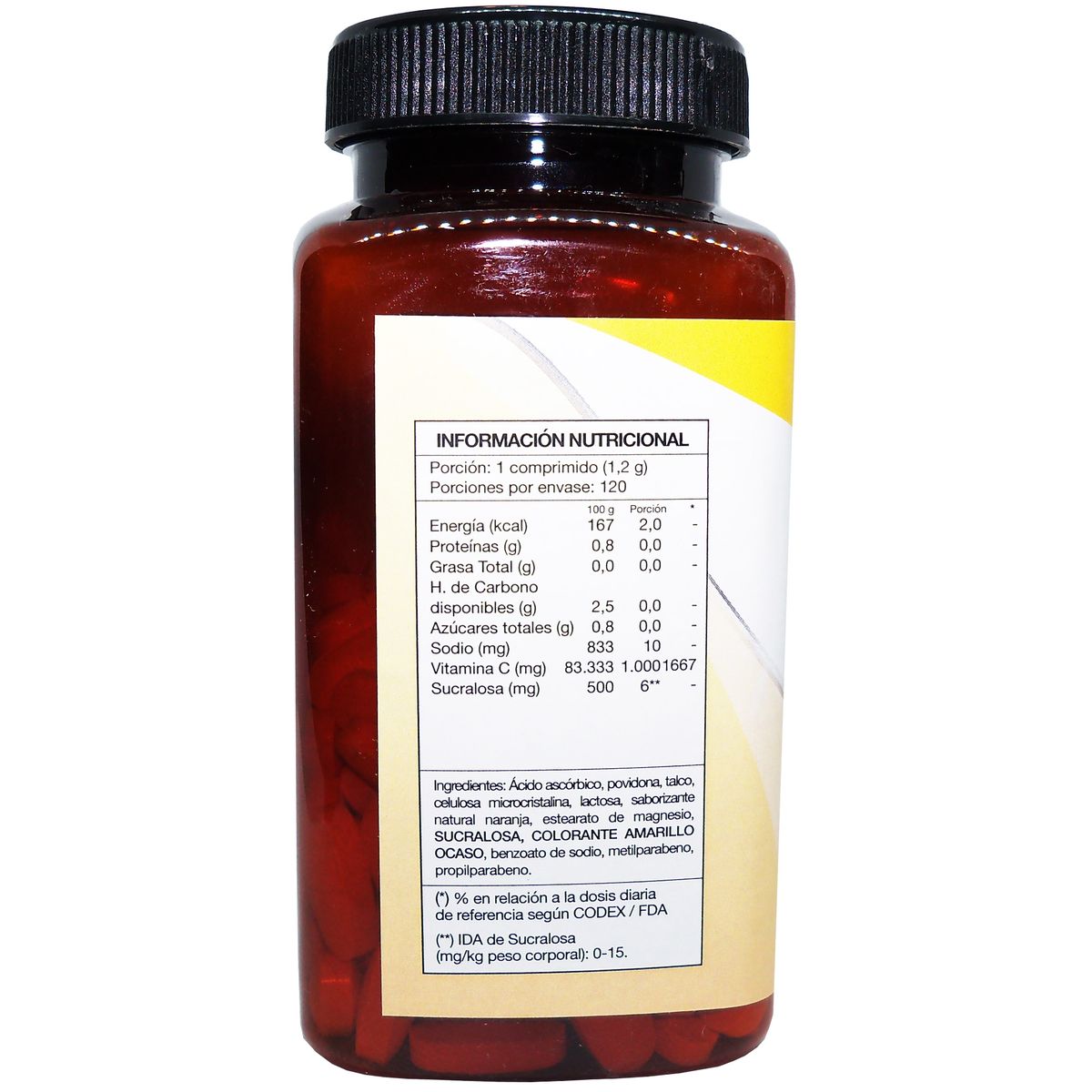 NATURAL FARM - 2 x Vitamina C 1000 Mg 120 Comprimidos Aumenta Defensas