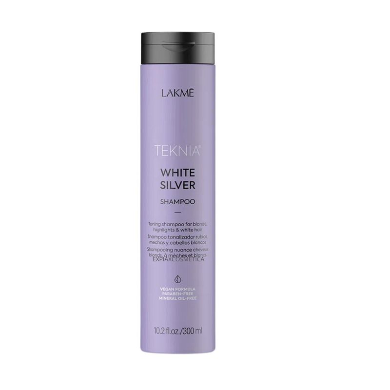 LAKME - Shampoo White Silver Lakme Teknia  300ml Antioxidante Protege Repara