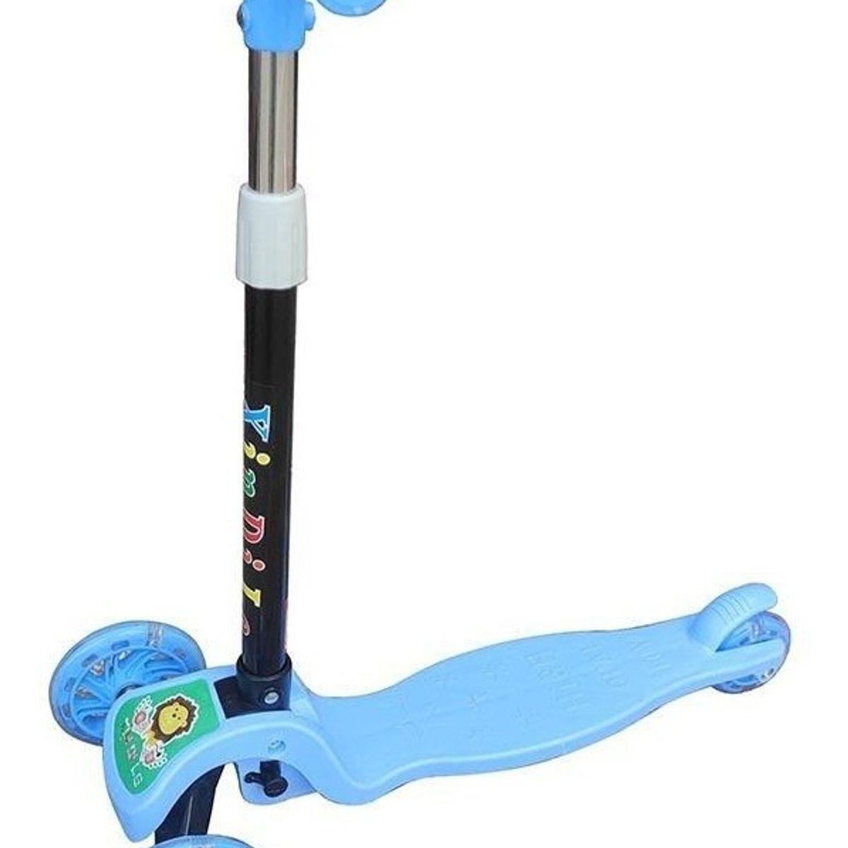 GENERICO - Monopatin Scooter 3 Ruedas Con Luz Led Niñas Niños Regulable