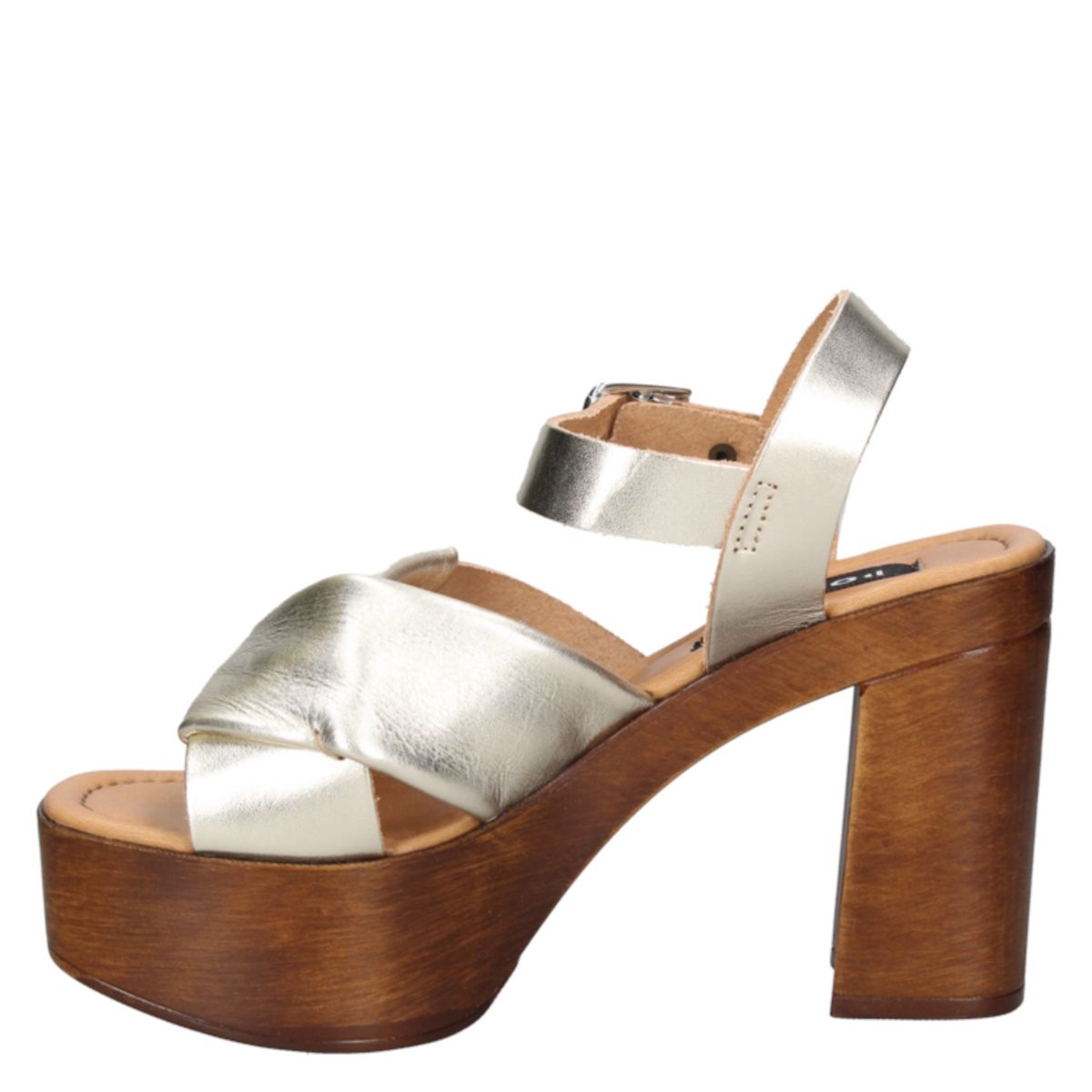 POLLINI - Sandalia Casual Dorado Pollini