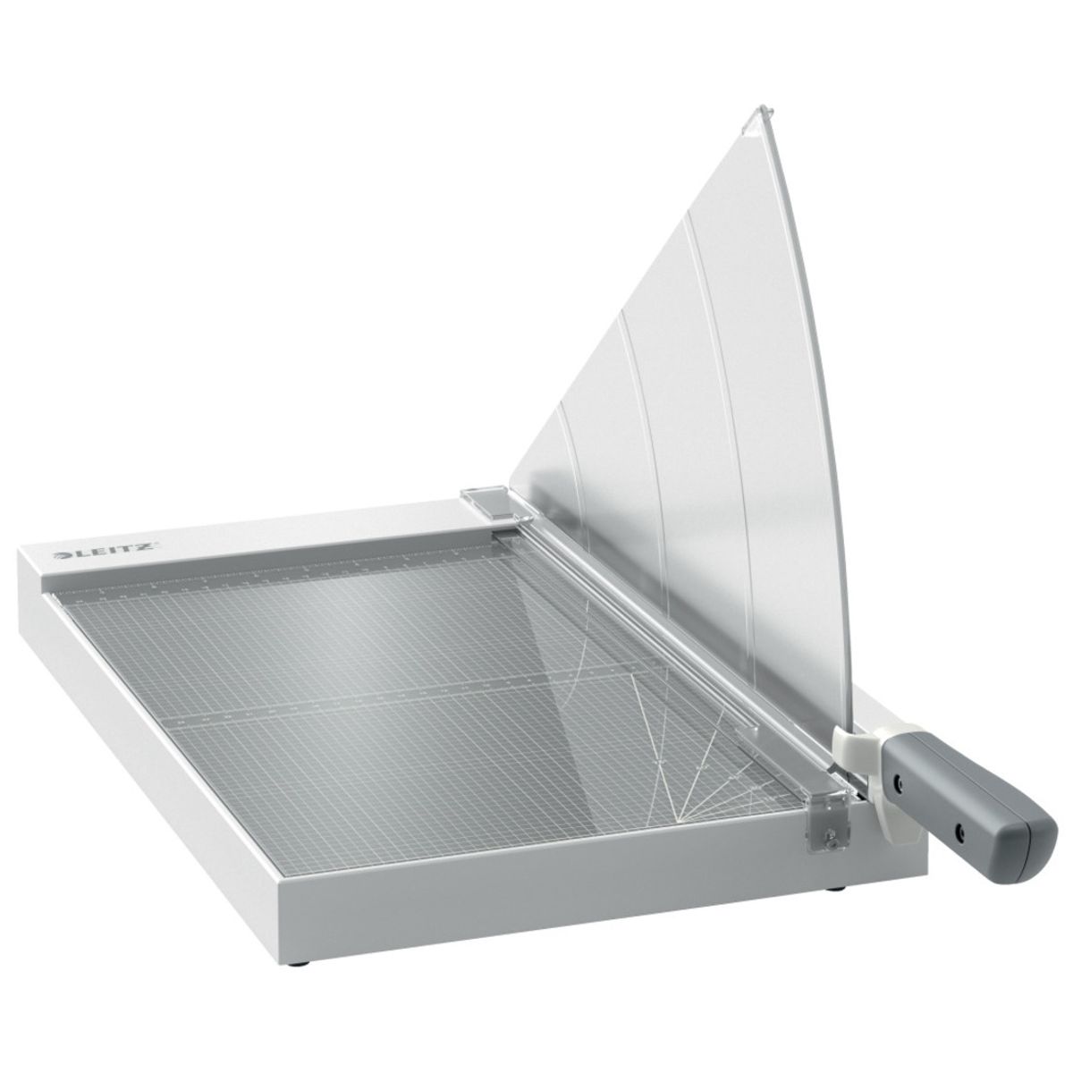 LEITZ - Guillotina de Palanca 1515G Home office A4 con Longitud de Corte 38 x 30 cm para 15 Hojas - Leitz