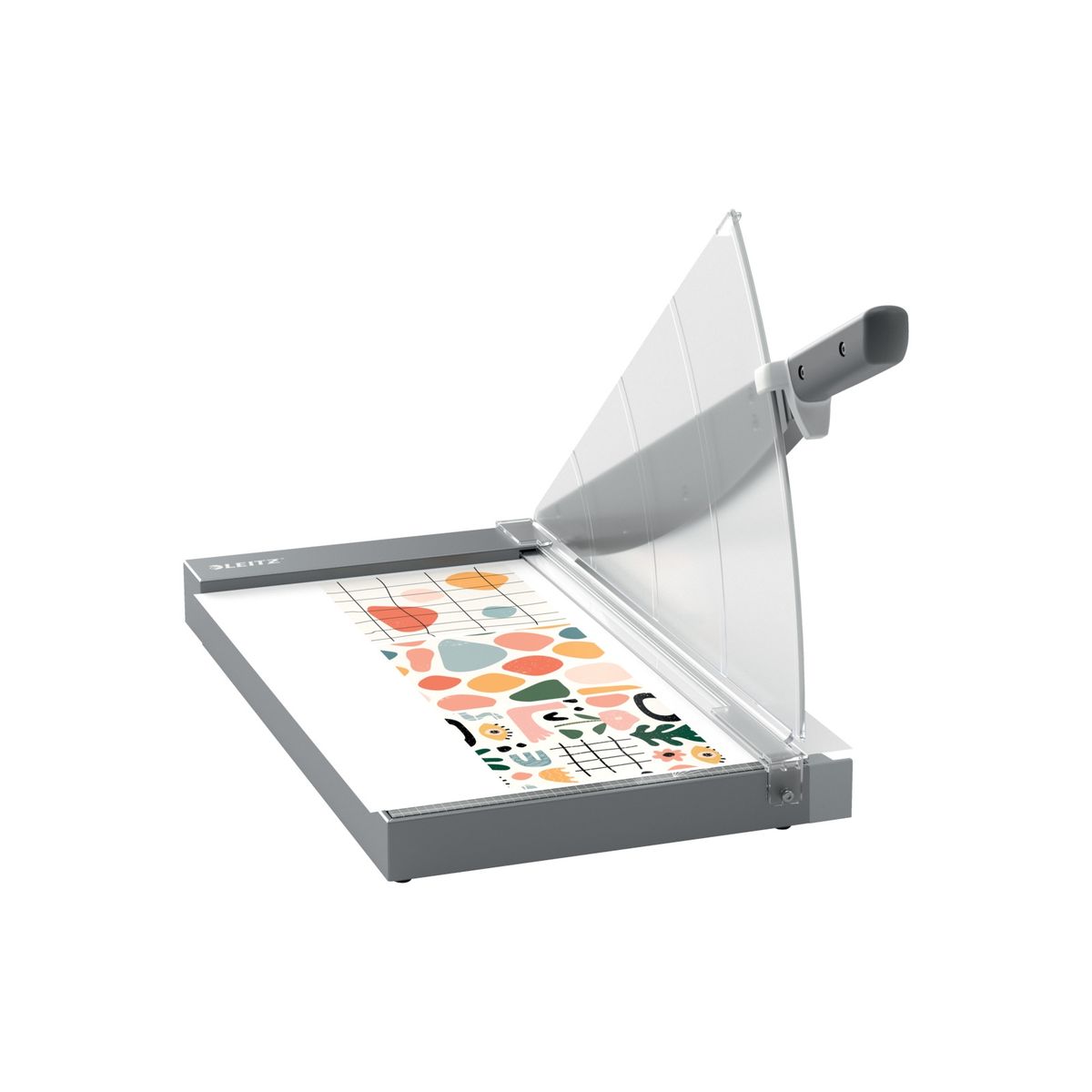 LEITZ - Guillotina de Palanca 1725G Precision Office Pro A3 con Longitud de Corte 42 x 30 para 25 hojas - Leitz