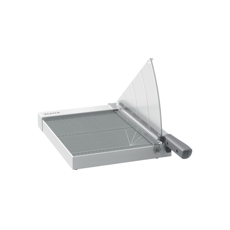LEITZ - Guillotina de Palanca 1210G Precision Home A4 con Longitud de Corte 30,5 x 30 cm para 10 hojas - Leitz