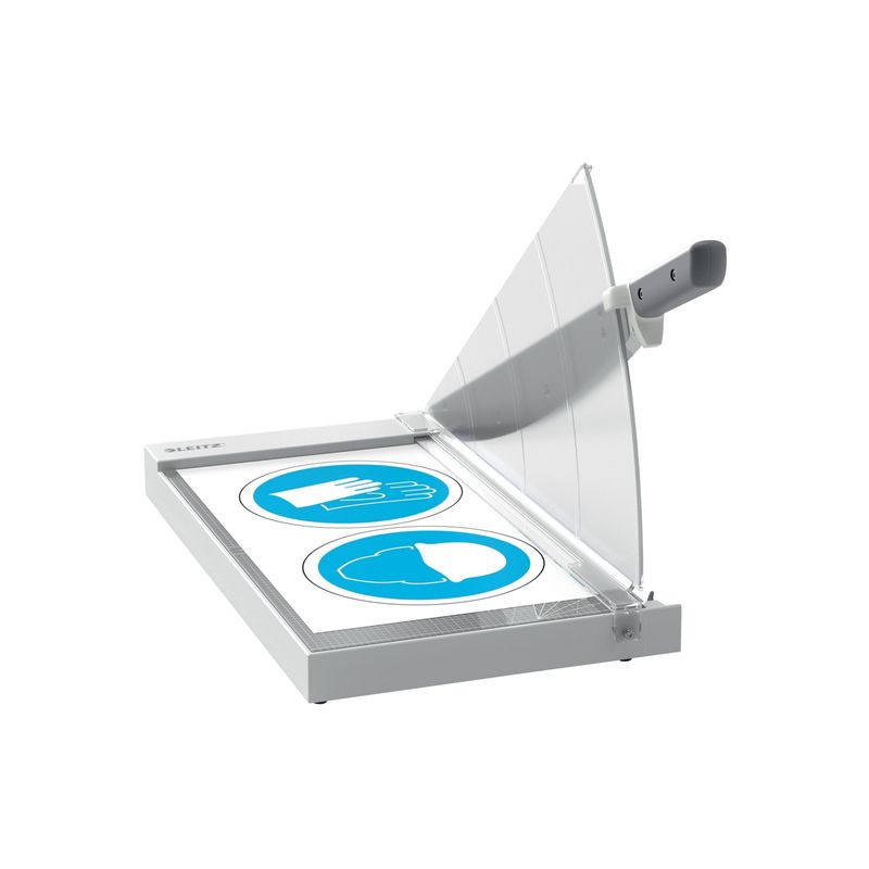 LEITZ - Guillotina de Palanca 1715G Precision Office A3 con Longitud de Corte 42 x 30 para 15 Hojas - Leitz