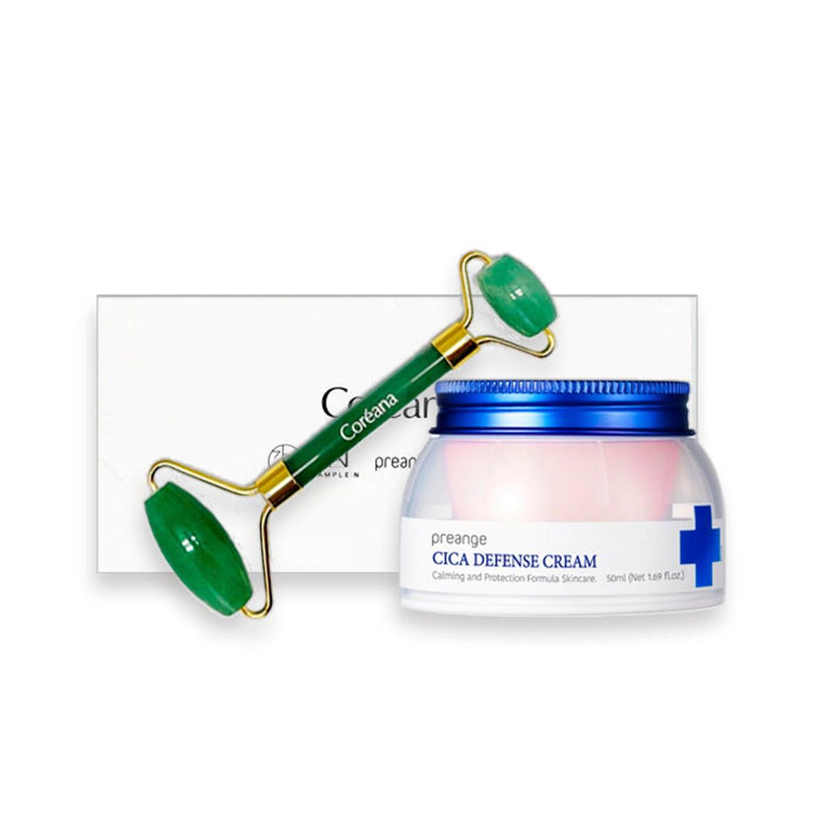 PREANGE - Pack Crema Cica Reparadora PREANGE 50ml + Rodillo Masajeador