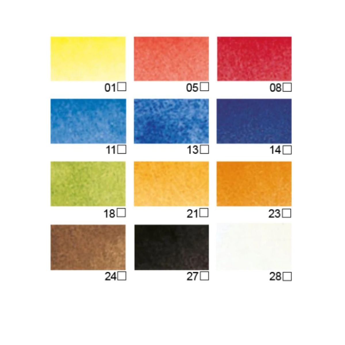 PEBEO - Acuarela Pebeo Studio Set 12 Colores 12ml