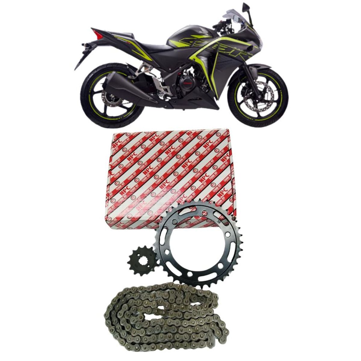 GENERICO - Kit De Transmision / Arrastre Honda Cbr 250