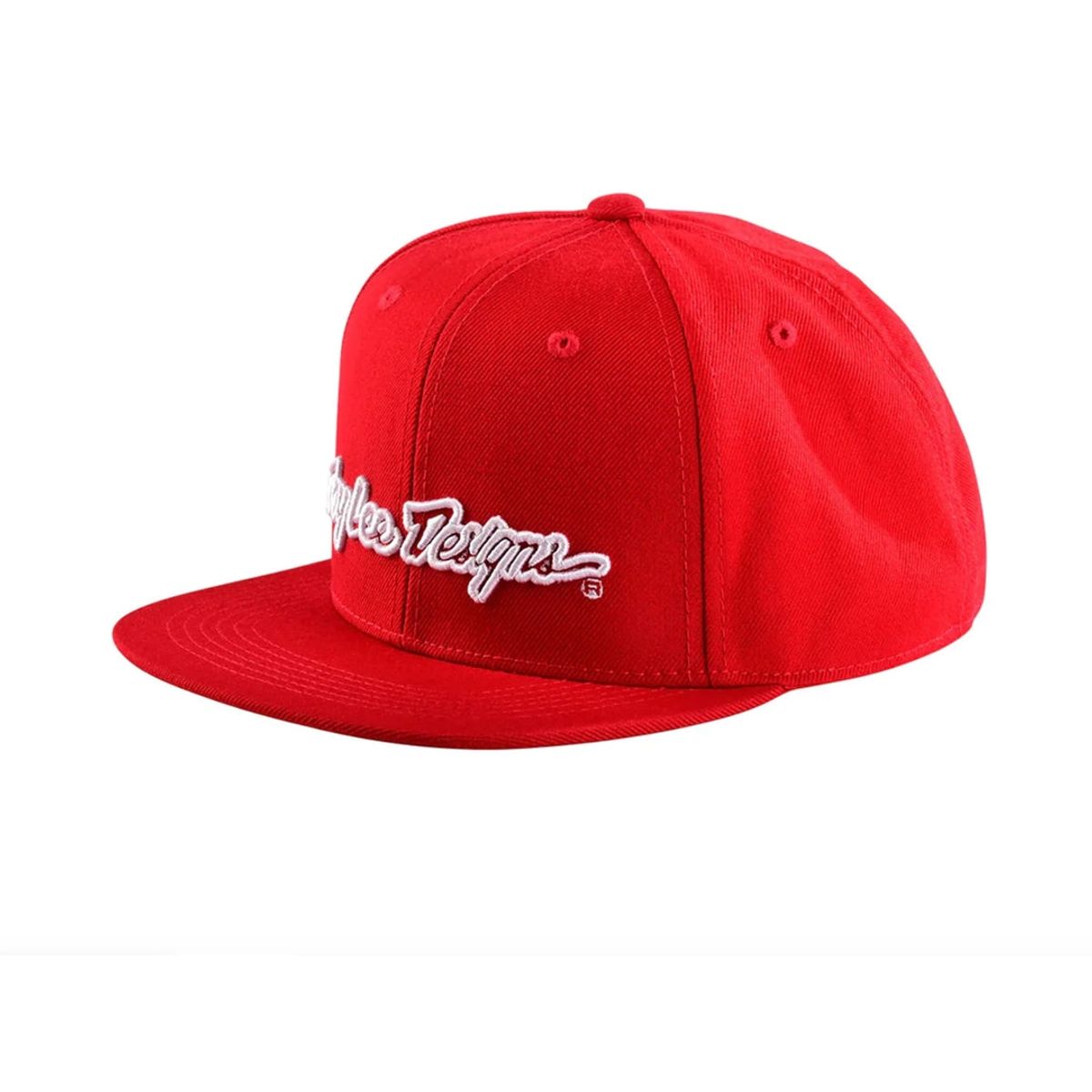 TROY LEE DESIGNS - Jockey Snapback Signature Rojo  Blanco Troy Lee Designs