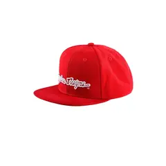 TROY LEE DESIGNS - Jockey Snapback Signature Rojo Blanco