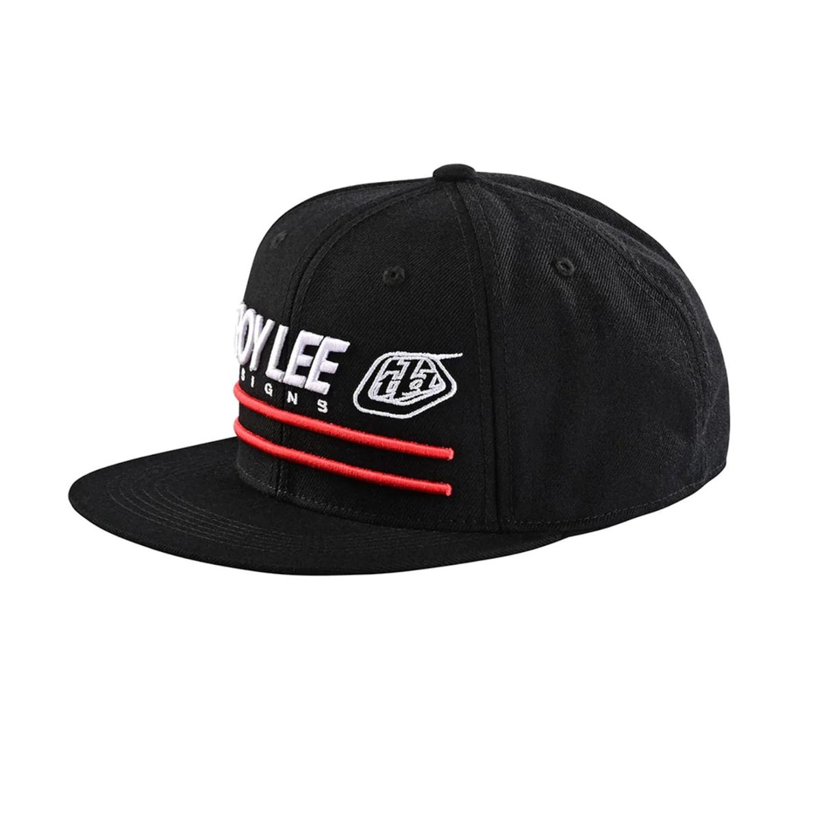 TROY LEE DESIGNS - Jockey Snapback Drop In Negro Blanco Troy Lee Designs