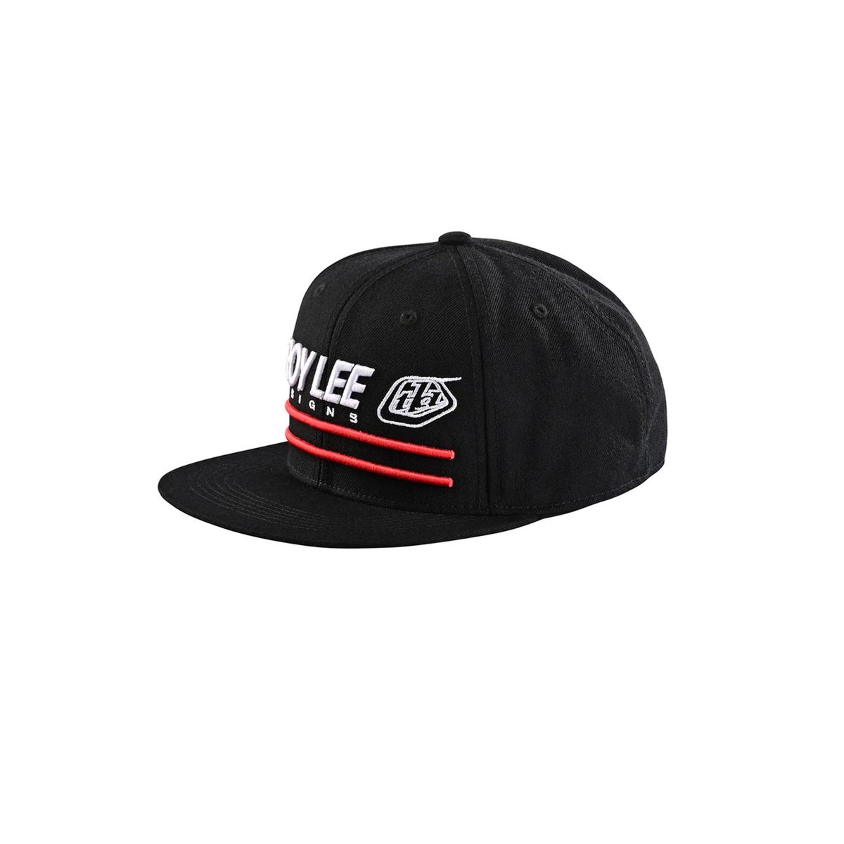 TROY LEE DESIGNS - Jockey Snapback Drop In Negro Blanco Troy Lee Designs