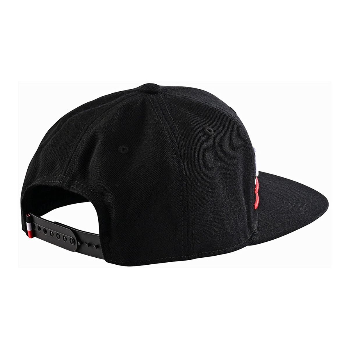 TROY LEE DESIGNS - Jockey Snapback Drop In Negro Blanco Troy Lee Designs