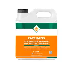 GENERICO - CAVE RAPID - Acelerante de fraguado para mezclas cementicias 5Litros