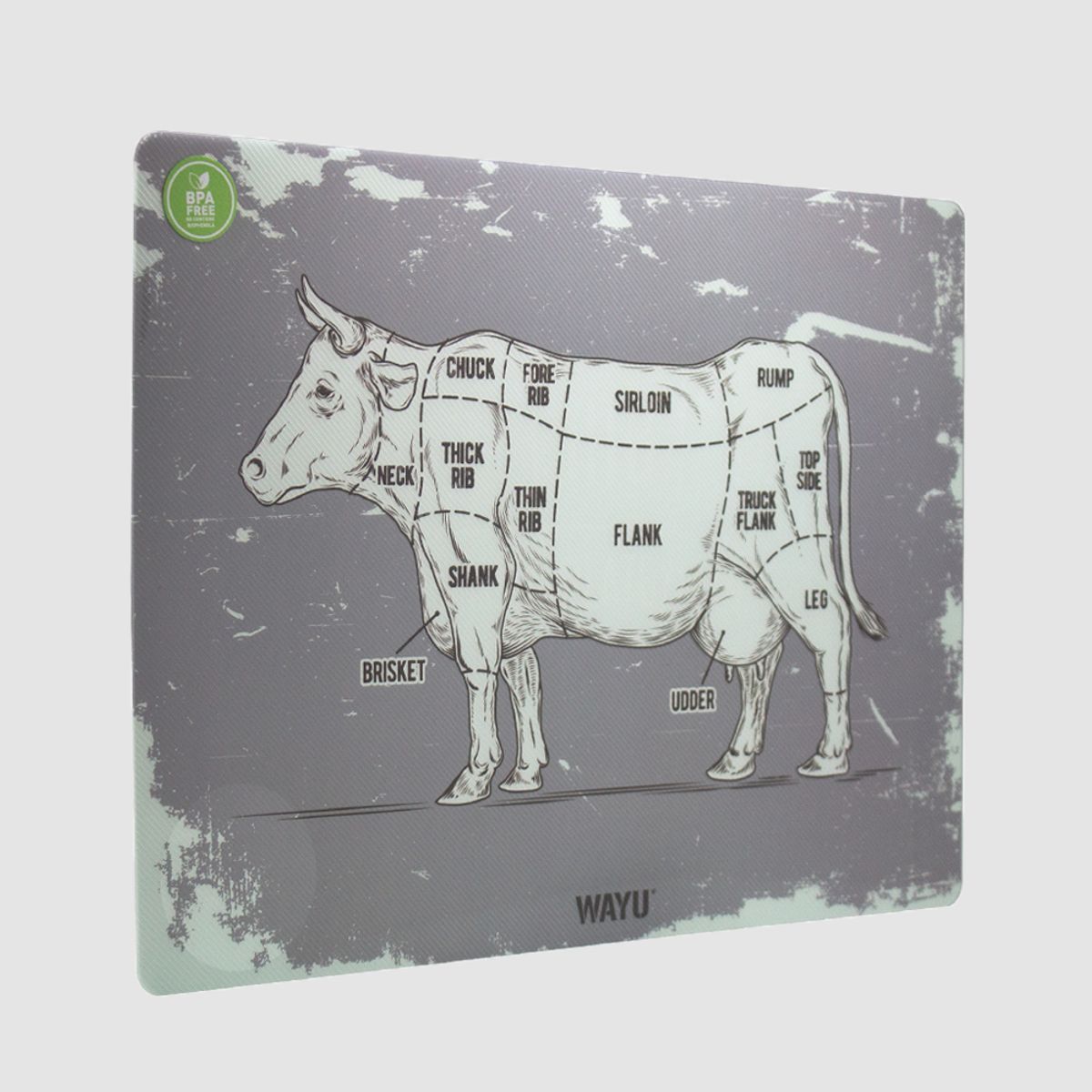 WAYU - Individual PVC Cortes Grey Wayu