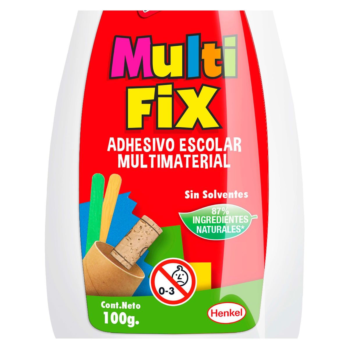 PRITT - 3 Pegamentos Adhesivo Escolar Multimaterial Pritt Multifix 100g