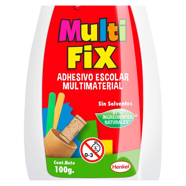 PRITT - 3 Pegamentos Adhesivo Escolar Multimaterial Pritt Multifix 100g