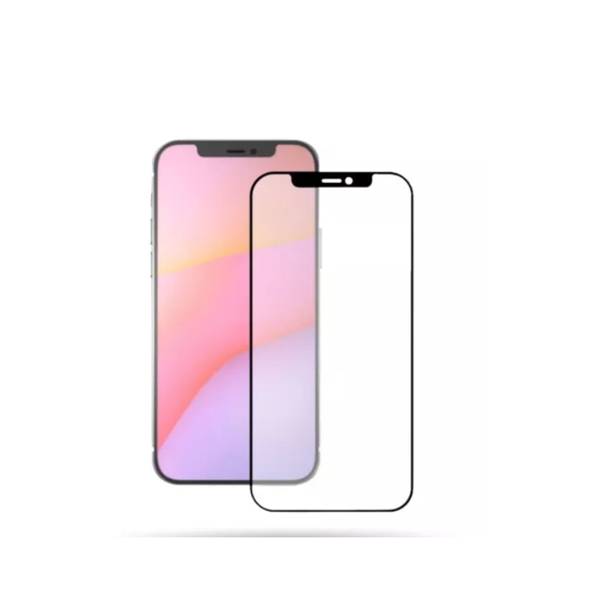 GENERICO - Protector De Pantalla De Vidrio Templado Para iPhone 12-12pro