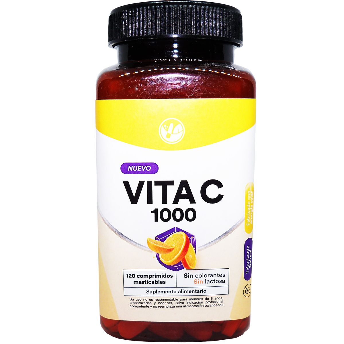 NATURAL FARM - Vitamina C 1000 Mg 120 Comprimidos Aumenta Defensas