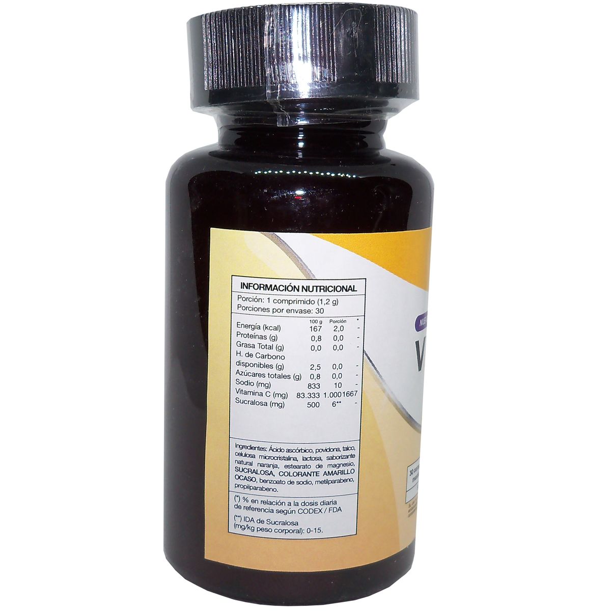 NATURAL FARM - 3 x Vitamina C 1000 Mg 30 Comprimidos Aumenta Defensas