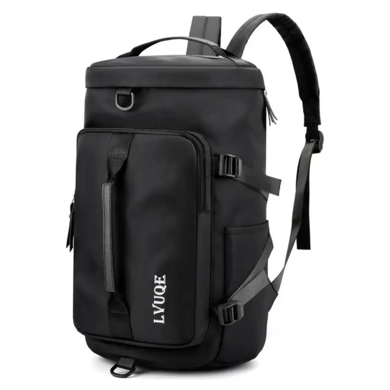 GENERICO - Bolso De Gran Capacidad De Viaje Paseo Y Deporte Negro