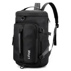 GENERICO - Bolso De Gran Capacidad De Viaje Paseo Y Deporte Negro
